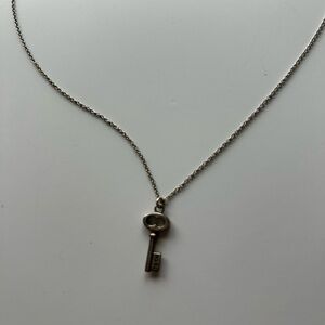 Tiffany & Co. key necklace